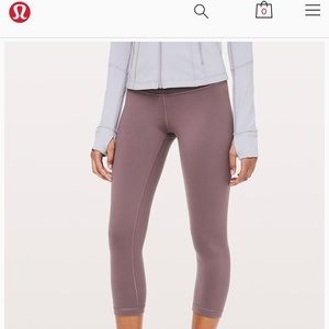 Lululemon cropped leggings